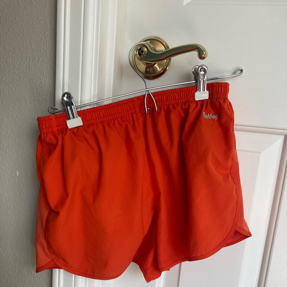 Orange Eastbay Running Shorts XS